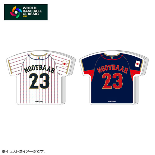 WBC 2023 ラーズ ヌートバー選手 プリント ユニフォーム ホーム フリー-