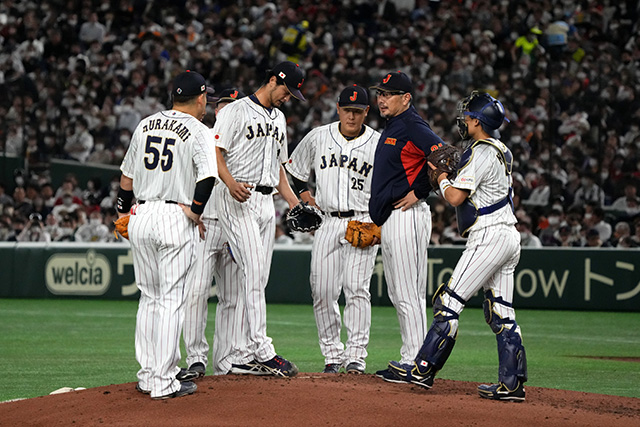 侍ジャパン打線爆発で13点を奪い韓国に大勝 ヌートバーの情熱が球場